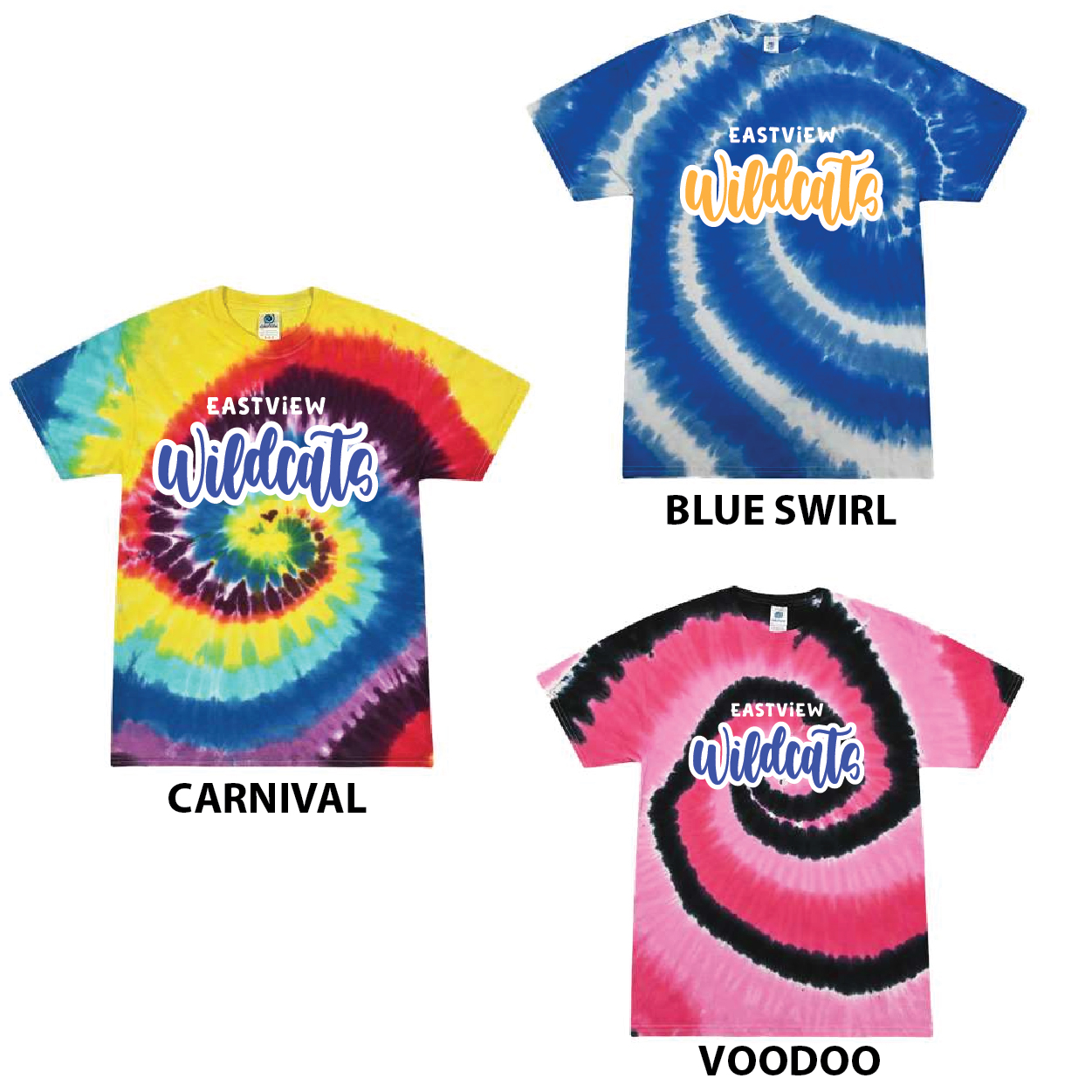 Item #1000 - Tie Dye T-Shirt