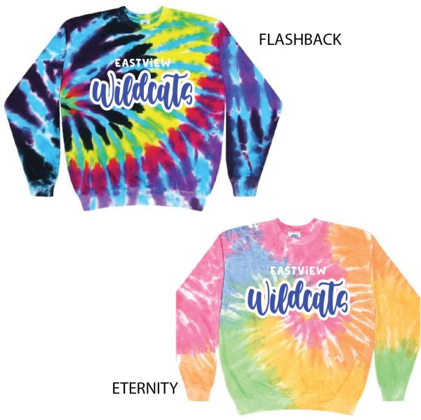 Item #8777 - Tie-Dye Crewneck Sweatshirt