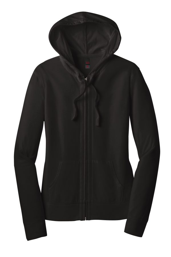 Item #DT2100 - Ladies' Full-Zip Hoodie - Image 3