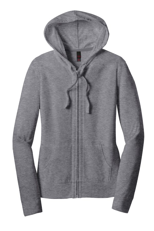 Item #DT2100 - Ladies' Full-Zip Hoodie - Image 4